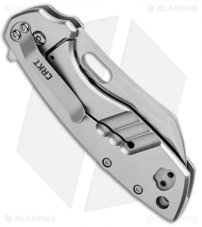 CRKT Pilar Large Frame Lock Flipper Knife Stainless Steel (2.62" Satin) 5315 CRKT Pilar Large Frame Lock Flipper Knife Stainless Steel (2.62" Satin) 5315 -Blade HQ Knife Shop CRKT Pilar Large FL SS Satin 5315 BHQ 92276 jr side