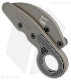 CRKT Provoke "Earth" Kinematic Morphing Karambit Folding Knife (2.4" Brown) -Blade HQ Knife Shop CRKT Provoke Earth Kinematic Morphing Karambit Brown 4040E BHQ 102503 jr spine