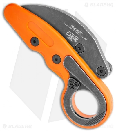CRKT Provoke Orange Kinematic Morphing Karambit Folding Knife (2.4" Black) 4041O CRKT Provoke Orange Kinematic Morphing Karambit Folding Knife (2.4" Black) 4041O -Blade HQ Knife Shop CRKT Provoke Orange Kinematic Morphing Karambit Folding Knife Black 4041O BHQ 119340 jr spine