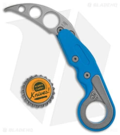 CRKT Provoke Trainer Kinematic Morphing Karambit Blue (2.48" SW) -Blade HQ Knife Shop CRKT Provoke Trainer Kinematic Morphing Karambit Blue SW BHQ 178652 jr bottlecap
