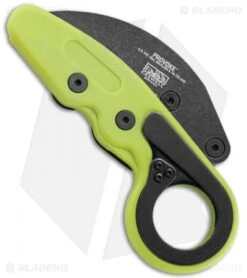 CRKT Provoke Zap Kinematic Morphing Karambit Folding Knife (2.4" Black) 4041G -Blade HQ Knife Shop CRKT Provoke Zap Kinematic Morphing Karambit Black BHQ 119339 jr side