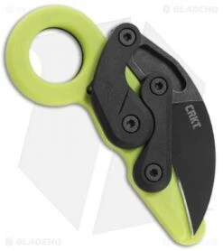 CRKT Provoke Zap Kinematic Morphing Karambit Folding Knife (2.4" Black) 4041G -Blade HQ Knife Shop CRKT Provoke Zap Kinematic Morphing Karambit Black BHQ 119339 jr spine