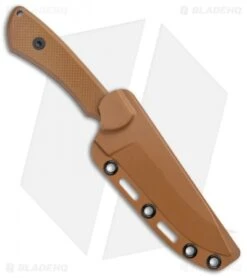 CRKT Ramadi Fixed Blade Knife Coyote G-10 (4.4" Black) -Blade HQ Knife Shop CRKT Ramadi Fixed Blade Coyote G 10 Handle Black BHQ 138977 jr sheath