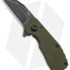 CRKT Graham Razelcliffe Frame Lock Knife OD Green G-10 (2.4" Black Stonewash)
