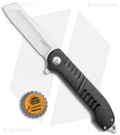 CRKT Razel GT Frame Lock Knife Black (3" Satin) 4031 -Blade HQ Knife Shop CRKT Razel GT FL Black Satin 4031 BHQ 119338 jr bottlecap