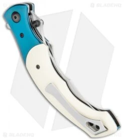 CRKT Ritual Spring Assisted Knife Ivory Micarta (4.5" Satin) 7471 2 CRKT Ritual Spring Assisted Knife Ivory Micarta (4.5" Satin) 7471 -Blade HQ Knife Shop CRKT Ritual SA Ivory Micarta Satin 7471 BHQ 119367 jr side