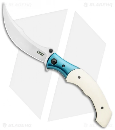CRKT Ritual Spring Assisted Knife Ivory Micarta (4.5" Satin) 7471 CRKT Ritual Spring Assisted Knife Ivory Micarta (4.5" Satin) 7471 -Blade HQ Knife Shop CRKT Ritual SA Ivory Micarta Satin 7471 BHQ 119367 jr