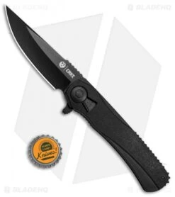CRKT Ruger Knives Lerch RTD Liner Lock Knife (3.67" Black) R4801K -Blade HQ Knife Shop CRKT Ruger Knives Lerch RTD LL Black R4801K BHQ 76848 jr bottlecap