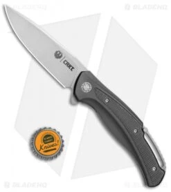 CRKT Ruger Knives Windage Liner Lock Knife Black Aluminum (3.78" SW) R2401 -Blade HQ Knife Shop CRKT Ruger Windage LL Black Alum SW R2401 BHQ 76849 jr bottlecap