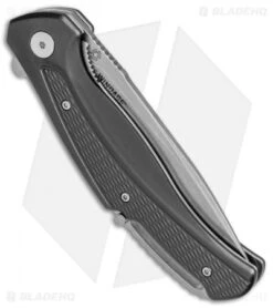 CRKT Ruger Knives Windage Liner Lock Knife Black Aluminum (3.78" SW) R2401 -Blade HQ Knife Shop CRKT Ruger Windage LL Black Alum SW R2401 BHQ 76849 jr side
