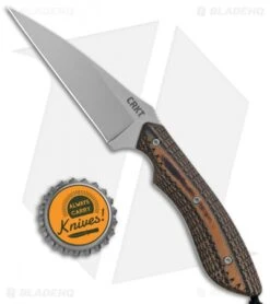 CRKT S.P.E.W. Knife Small Pocket Everyday Wharncliffe (3" Bead Blast) 2388 SPEW -Blade HQ Knife Shop CRKT S.P.E.W. Small Pocket Everyday Wharncliffe BB 2388 BHQ 11431 jr bottlecap