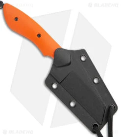 CRKT S.P.I.T. Knife Small Pocket Inverted Tanto Orange G-10 (2.15" Stonewash) -Blade HQ Knife Shop CRKT S.P.I.T. Knife Small Pocket Inverted Tanto Orange G 10 SW BHQ 178656 jr sheath