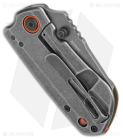 CRKT Schwarz Overland Compact Frame Lock Knife OD Green G-10 (2.24" Black) 6277 -Blade HQ Knife Shop CRKT Schwarz Overland Compact FL OD Green G 10 BW BHQ 178658 jr side