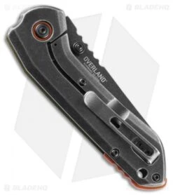 CRKT Schwarz Overland Frame Lock Knife OD Green G10 (2.99" Stonewash) 6280 -Blade HQ Knife Shop CRKT Schwarz Overland FL OD Green G 10 SW 6280 BHQ 103632 jr side