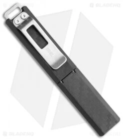 CRKT Scribe Fixed Blade Knife Black GRN (1.8" Stonewash) 2425 -Blade HQ Knife Shop CRKT Scribe Fixed Blade Black GRN SW 2425 BHQ 119327 jr sheath