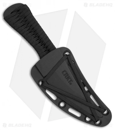 CRKT Scrub Tactical Fixed Blade Knife (3.75" Black) 2712 CRKT Scrub Tactical Fixed Blade Knife (3.75" Black) 2712 -Blade HQ Knife Shop CRKT Scrub Tactical Black 2712 BHQ 76694 er sheath