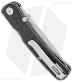 CRKT Steigerwalt Kith Front Lock Knife Black GRN (3" Satin) 6433 -Blade HQ Knife Shop CRKT Steigerwalt Kith Front Lock Black GRN Satin 6433 BHQ 126214 jr side