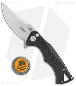 CRKT Tighe BT Fighter Compact Plunge Lock Knife Black GRN (2.875" SW) 5220 3 CRKT Tighe BT Fighter Compact Plunge Lock Knife Black GRN (2.875" SW) 5220 -Blade HQ Knife Shop CRKT Tighe BT Fighter Compact Plunge Lock Black GRN SW 5220 BHQ 103933 jr bottlecap