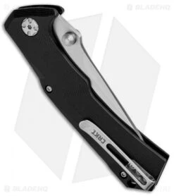 CRKT Tighe Tac Two Clip Point Automatic Knife GRN (3.38" Satin) 5230-Conv -Blade HQ Knife Shop CRKT Tighe Tac Two Clip GRN CONV CRKT 5230 BHQ 71815 jr side