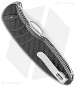 CRKT Trask Deadbolt Lock Knife Black GRN (3.3" Satin) 5375 -Blade HQ Knife Shop CRKT Trask Deadbolt Lock Black GRN Satin 5375 BHQ 119346 jr side