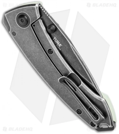 CRKT Tuna Frame Lock Blade HQ Exclusive Knife Natural G-10 (3.25" Smokewash D2) CRKT Tuna Frame Lock Blade HQ Exclusive Knife Natural G-10 (3.25" Smokewash D2) -Blade HQ Knife Shop CRKT Tuna FL Natural G 10 Smokewash 2520JKD2 BHQ 114002 jr side