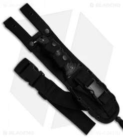 CRKT Ultima Tactical Fixed Blade Knife Black GFN (4.8" Gray Serr) 2125 2 CRKT Ultima Tactical Fixed Blade Knife Black GFN (4.8" Gray Serr) 2125 -Blade HQ Knife Shop CRKT Ultima Tactical GFN Gray Serr 2125 BHQ 49845 jr sheath