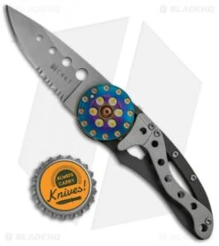 CRKT Van Hoy Snap Fire Folding Knife (2.3" Bead Blast Serr) 5011 -Blade HQ Knife Shop CRKT Van Noy Snap Fire BB Serr 5011 BHQ 68533 jr bottlecap