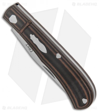CRKT Rogers Venandi Slip Joint Knife Black/Brown G-10 (3.1" Bead Blast) CRKT Rogers Venandi Slip Joint Knife Black/Brown G-10 (3.1" Bead Blast) -Blade HQ Knife Shop CRKT Venandi Layered Black Brown G 10 SJ BB BHQ 138968 jr spine