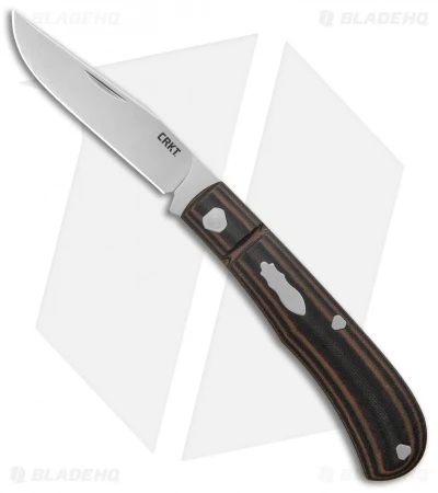 CRKT Rogers Venandi Slip Joint Knife Black/Brown G-10 (3.1" Bead Blast) CRKT Rogers Venandi Slip Joint Knife Black/Brown G-10 (3.1" Bead Blast) -Blade HQ Knife Shop CRKT Venandi Layered Black Brown G 10 SJ BB BHQ 138968 jr