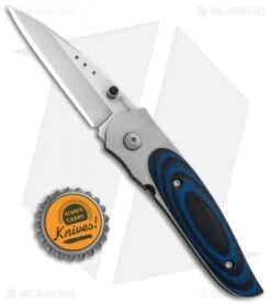 CRKT Viele Mini Wasp Liner Lock Knife Black/Blue G-10 (2.5" Bead Blast) 8001 3 CRKT Viele Mini Wasp Liner Lock Knife Black/Blue G-10 (2.5" Bead Blast) 8001 -Blade HQ Knife Shop CRKT Viele Mini Wasp LL Black Blue G 10 BB 8001 BHQ 85976 jr bottlecap