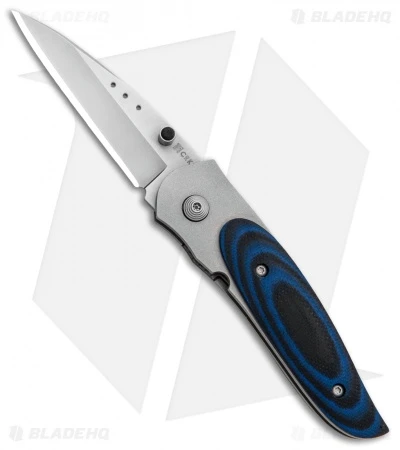 CRKT Viele Mini Wasp Liner Lock Knife Black/Blue G-10 (2.5" Bead Blast) 8001 CRKT Viele Mini Wasp Liner Lock Knife Black/Blue G-10 (2.5" Bead Blast) 8001 -Blade HQ Knife Shop CRKT Viele Mini Wasp LL Black Blue G 10 BB 8001 BHQ 85976 jr