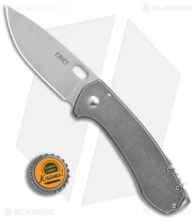 CRKT Vox Amicus Frame Lock Knife SS (3.375" Stonewash) 5445X *Factory Second CRKT Vox Amicus Frame Lock Knife SS (3.375" Stonewash) 5445X *Factory Second -Blade HQ Knife Shop CRKT Vox Amicus SS sw factory second BHQ 74567 er bottlecap