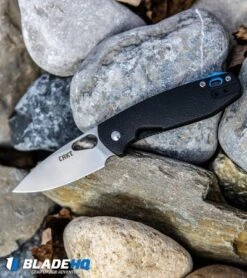 CRKT Vox Piet Liner Lock Knife Black GFN (2.63" Satin) 5390 -Blade HQ Knife Shop CRKT Vox Piet Liner Lock Knife Black GFN Satin 5390 BHQ 103938 kp rocks web
