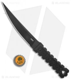 CRKT Williams HZ6 Fixed Blade Knife Black G-10 (6.5" Black) -Blade HQ Knife Shop CRKT Williams HZ6 Fixed Blade Black G 10 Handle Black BHQ 138979 jr bottlecap