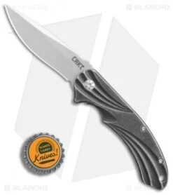 CRKT Williwaw Frame Lock Knife Stainless Steel (3" Satin) 6016 -Blade HQ Knife Shop CRKT Williwaw Stainless Steel Satin BHQ 76681 er bottlecap