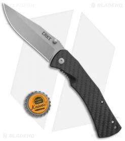CRKT Xan Spring Assisted Knife Carbon Fiber/G-10 (3.66" Bead Blast) 2085 -Blade HQ Knife Shop CRKT Xan SA CF G 10 BB 2085 BHQ 103629 jr bottlecap