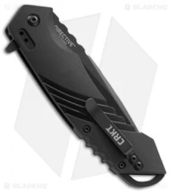 CRKT Directive Liner Lock Knife (3.6" Black) 1063 -Blade HQ Knife Shop CRKT directive black 1063 BHQ 51809 er side