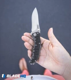 CRKT Drip Tighe Drop Point Outburst Assisted Opening Knife (3.1" Satin) 1190 4 CRKT Drip Tighe Drop Point Outburst Assisted Opening Knife (3.1" Satin) 1190 -Blade HQ Knife Shop CRKT drip tighe drop point outburst 1190 BHQ 71235 dl