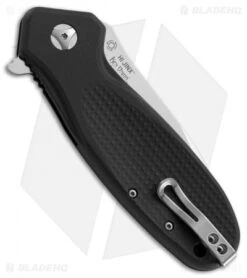 CRKT Ken Onion Hi Jinx Z Frame Lock Knife Black GFN (3.25" Satin) K281KXP -Blade HQ Knife Shop CRKT hi jinx Z K281KXP BHQ 51832 er side