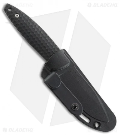 CRKT Lucas Burnley Aux Fixed Blade Knife Black (3.5" Satin) 1200 CRKT Lucas Burnley Aux Fixed Blade Knife Black (3.5" Satin) 1200 -Blade HQ Knife Shop CRKT lucas burnley aux black satin 1200 BHQ 51813 er sheath