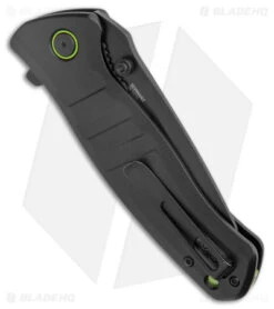 CRKT Schwarz Dextro Liner Lock Knife Black G10 (3.18" Black) -Blade HQ Knife Shop CRKt Schwarz Dextro LL Black Black BHQ 178674 jr side