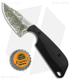 Flytanium Black G-10 + CRKT Folts Minimalist Gears Knife (2.25" Satin) -Blade HQ Knife Shop Flytanium Black G 10 CRKT Folts Minimalist Gears Bowie SW BHQ 174425 jr bottlecap