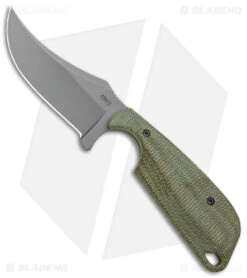 Flytanium Green Micarta + CRKT Folts Minimalist Persian Black (2.25" Satin)