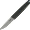 CRKT 7190 Symmetry, 2.75" 8Cr13MoV Bead Blasted Plain Blade, 2Cr13/GRN Handle