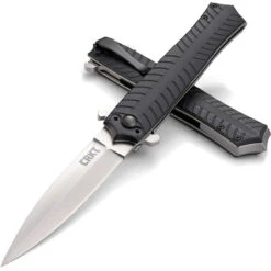 CRKT Xolotl Linerlock CR2265, 3.643" 1.4116 Plain Blade, Black G10 Handle 2 CRKT Xolotl Linerlock CR2265, 3.643" 1.4116 Plain Blade, Black G10 Handle -Blade HQ Knife Shop Xolotl Linerlock 3 58980.1579190596