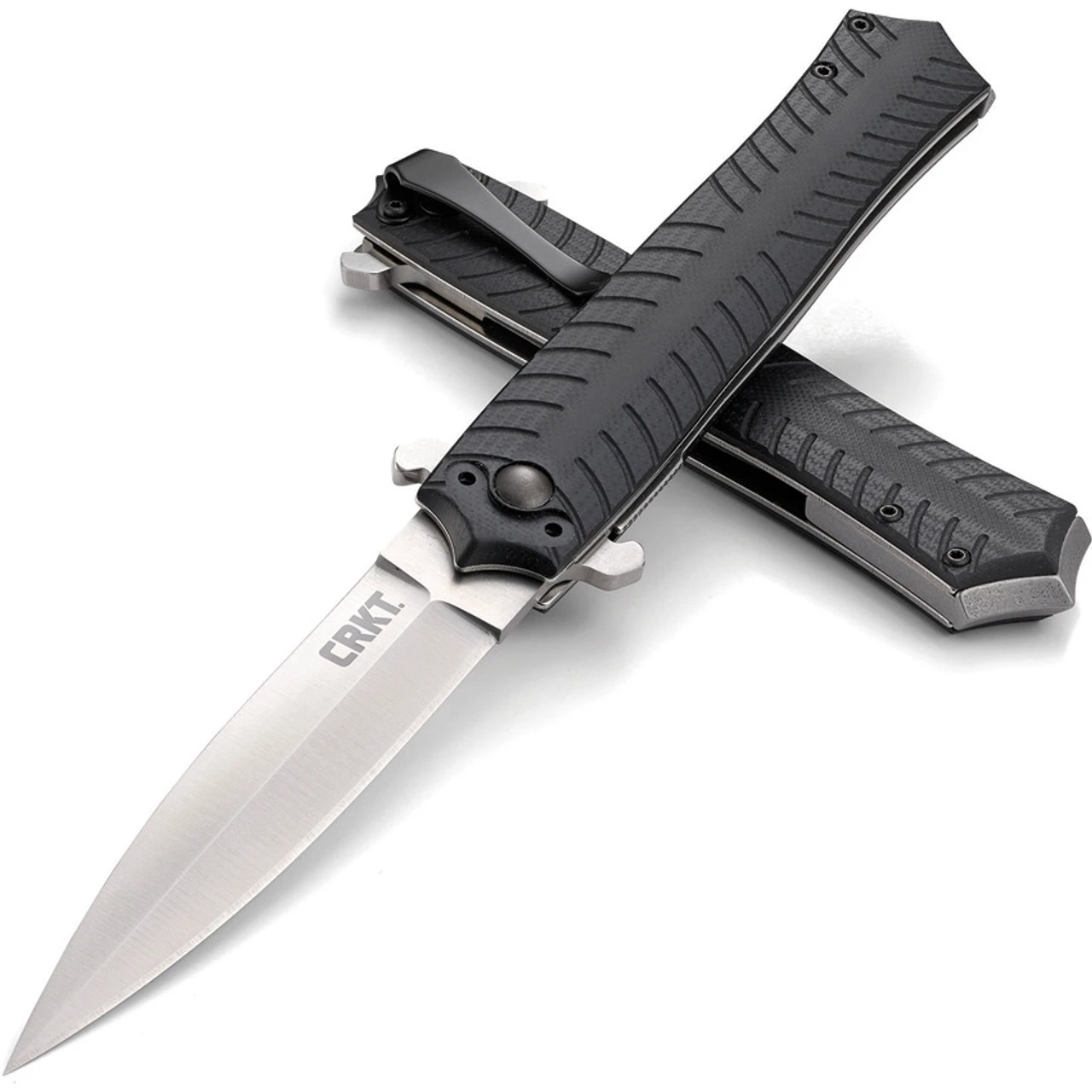CRKT Xolotl Linerlock CR2265, 3.643" 1.4116 Plain Blade, Black G10 Handle CRKT Xolotl Linerlock CR2265, 3.643" 1.4116 Plain Blade, Black G10 Handle -Blade HQ Knife Shop Xolotl Linerlock 3 58980.1579190596