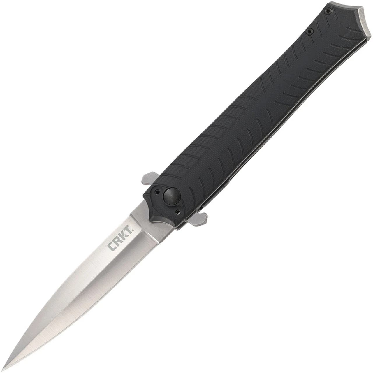CRKT Xolotl Linerlock CR2265, 3.643" 1.4116 Plain Blade, Black G10 Handle CRKT Xolotl Linerlock CR2265, 3.643" 1.4116 Plain Blade, Black G10 Handle -Blade HQ Knife Shop Xolotl Linerlock 36192.1579190595