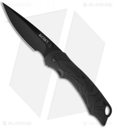 CRKT Lerch Moxie Knife Black Spring Assisted Folder (3.29" Black Plain) 1100 CRKT Lerch Moxie Knife Black Spring Assisted Folder (3.29" Black Plain) 1100 -Blade HQ Knife Shop crkt 1100 moxie black