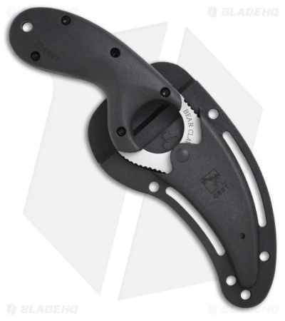 CRKT Kommer Bear Claw Fixed Blade Knife (2.375" Bead Blast) 2510 CRKT Kommer Bear Claw Fixed Blade Knife (2.375" Bead Blast) 2510 -Blade HQ Knife Shop crkt 2510 bear claw sheath 1