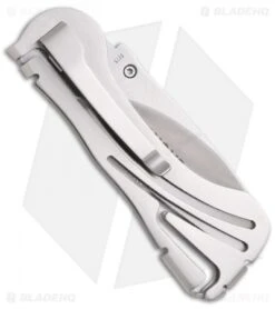 CRKT Klecker NIRK NOVO Folding Knife W/ Brushed Frame (2.75" Satin Serr) 5175 1 CRKT Klecker NIRK NOVO Folding Knife W/ Brushed Frame (2.75" Satin Serr) 5175 -Blade HQ Knife Shop crkt 5175 nirk novo back